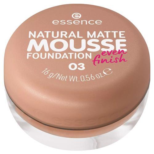 Essence - Fond De Teint Mousse Natural Matte Mousse - 03 