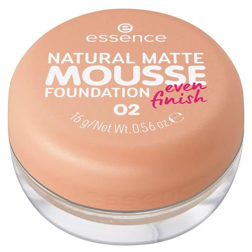 Essence - Fond De Teint Mousse Natural Matte Mousse - 02 