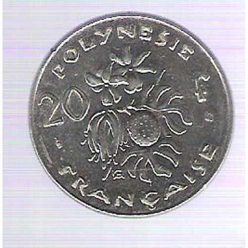 20 Francs Polynesie Française 1996