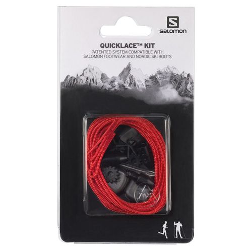 Salomon Quick Lace Kit Schnellschnürsystem Red