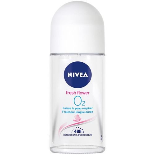 Pack De 3 - Nivea - Déodorant Bille Protection Longue Durée Fresh Flower O2 50ml 