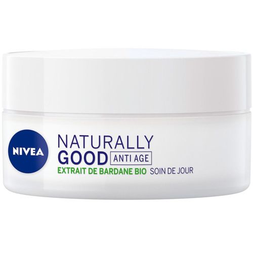 Pack De 2 - Soin Visage Jour Anti-Âge Nivea Extrait De Bardane Bio Tous Types De Peaux Naturally Good 50ml 