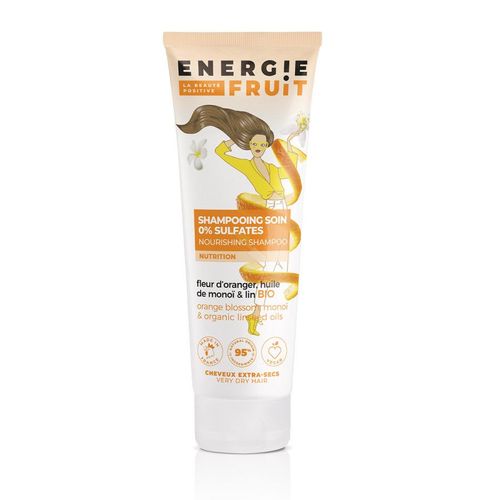 Pack De 4 - Shampoing Sans Sulfates - Cheveux Extra Secs - Monoi Oranger & Huile D'argan Bio - 250ml 