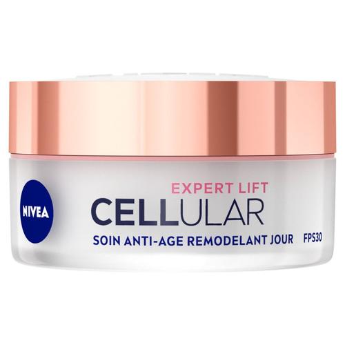 Pack De 2 - Crème Visage Anti-Rides Nivea Elasticité Acide Hyaluronique Fps30 Hyaluron Cellular Filler 50ml 