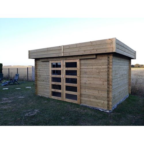 Abri De Jardin Bois Viborg Traite Autoclave