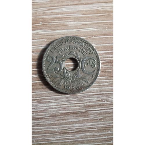 25 Centimes Lindauer 1920 X20.1 En L Etat Sur Les Photos
