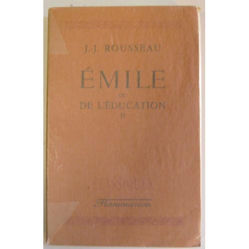 Emile Ou De L'éducation Ii