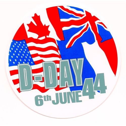 Ww2 - Sticker Adhésif -D-Day 6th June 44