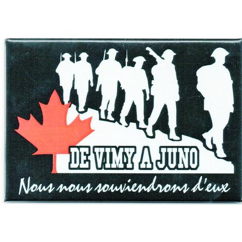 Ww2 - Magnet - Les Canadiens De Vimy À Juno