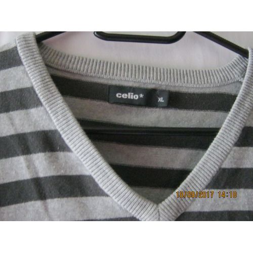 Pull Celio Laine Xl Gris Clair