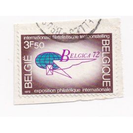 Timbre Belgique, België : Belgica 72, Exposition Philatélique International , 3,5 Francs Belges