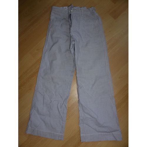 Pantalon Soft Grey Coton 6 Ans Blanc