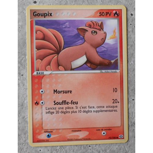 Goupix 72/106 Set Ex Emeraude Fr