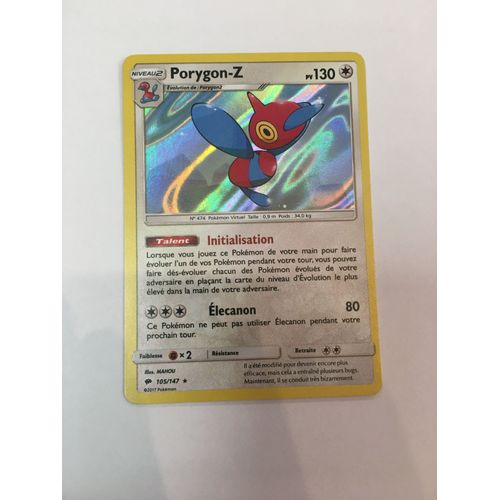 Porygon-Z 105/147 Holo Ombres Ardentes