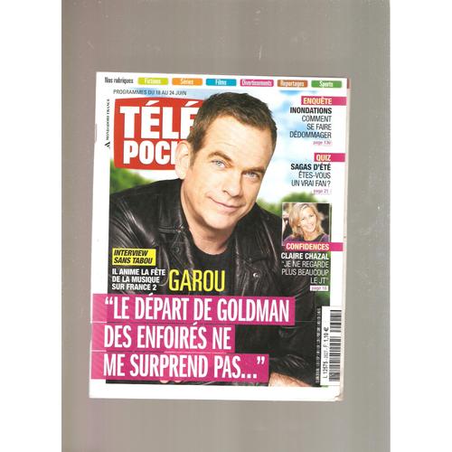 Télé Poche 2627 Garou Les Enfoires Claire Chazal