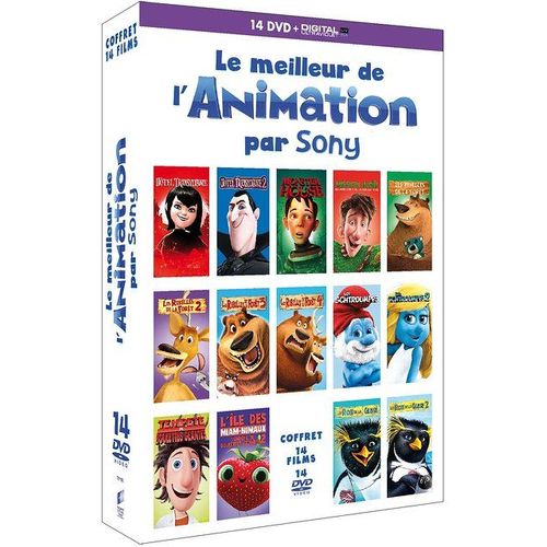 Le Meilleur De L'animation Par Sony - Coffret 14 Dvd - Dvd + Copie Digitale