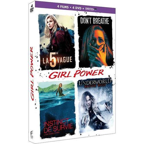 Girl Power - Coffret : La 5ème Vague + Don't Breathe + Instinct De Survie + Underworld : Blood Wars - Dvd + Copie Digitale