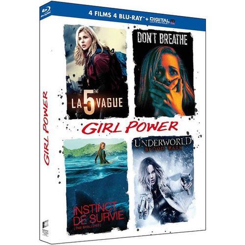 Girl Power - Coffret : La 5ème Vague + Don't Breathe + Instinct De Survie + Underworld : Blood Wars - Blu-Ray + Copie Digitale