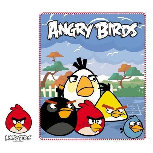 Plaid Polaire Angry Birds