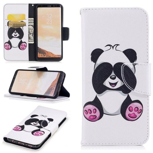 Saturcase Beau Motif Pu Cuir Magnétique Flip Portefeuille Support Porte-Carte Protecteur Coque Housse Étui Pour Samsung Galaxy S8 (Design-5)