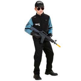 Deguisement agent du swat taille 8-10 ans, fetes et anniversaires