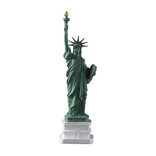 Statue De La Liberté Modèle New York City Landmark Petite Réplique Ornement Souvenir En Résine