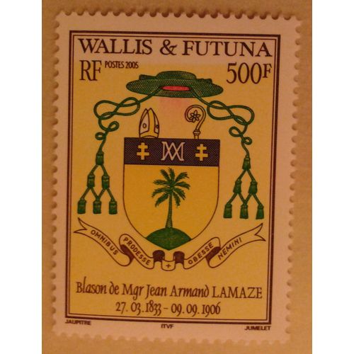 Timbre France 2005 Wallis Et Futuna Yvert Et Tellier N°647 Blason Neuf** Gomme Impeccable