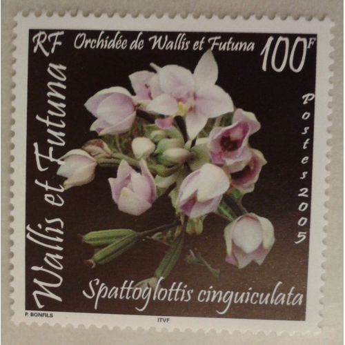 Timbre France 2005 Wallis Et Futuna Yvert Et Tellier N°648 Orchidée Neuf** Gomme Impeccable