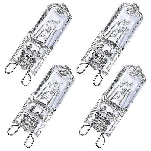 Lot De 4 Ampoules G9 Pour Four Halogène Ampoule G9 Four 25w