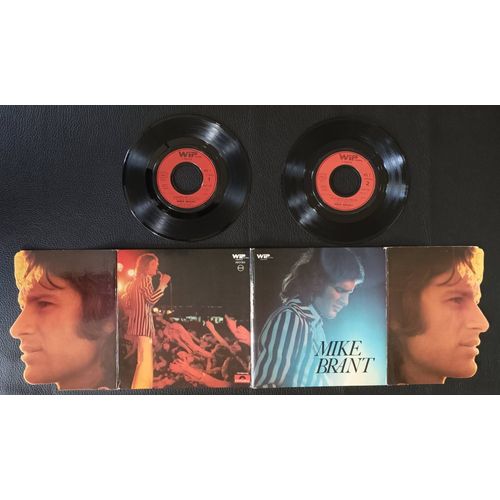 Mike Brant - Double 45t / Pochette Ouvrante Photos - Donne Un Peu De Toi / Essayer De Lui Mentir / Summertime (Tchop, Tchop) / Malaguena - Double Sp/45rpm/7" & Gatefold Cover - Boutique Axonalix
