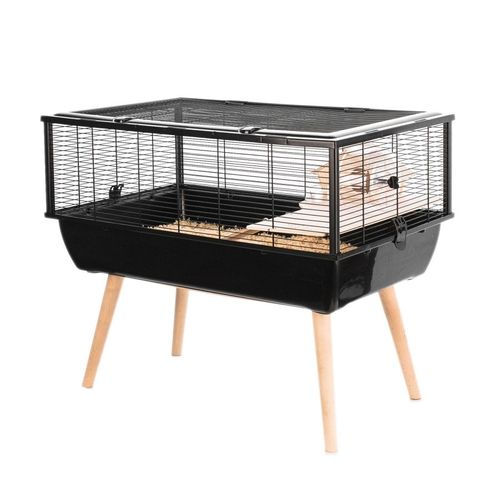 Cage Neo Nigha Petit Rongeur L 77.5 X P 47.5 X H 64.5 Cm Noire