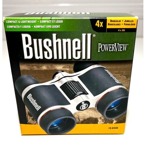 Jumelles Bushnell Powerview Binoculars Compact Lightweight 4 x 30 rando chasse..