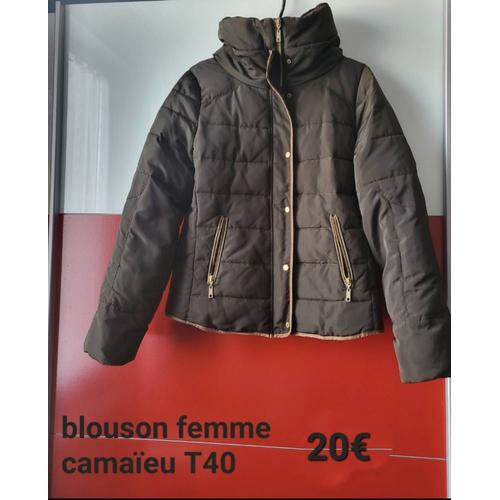 Blouson Femme Marron Camaïeu T40