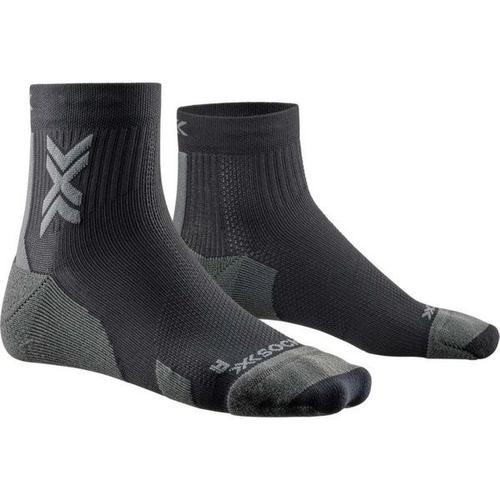 Run Discover Ankle - Chaussettes Running Femme Black / Charcoal 39 - 41 - 39 - 41