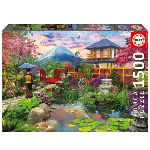 Puzzle 1500 Pièces - Educa - Jardin Japonais - Paysage Et Nature - Adulte - Intérieur