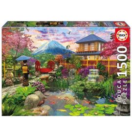Puzzle 1500 Pièces - Educa - Jardin Japonais - Paysage Et Nature - Adulte - Intérieur