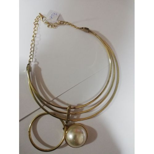 Grand Collier Original Avec Grosses Perles