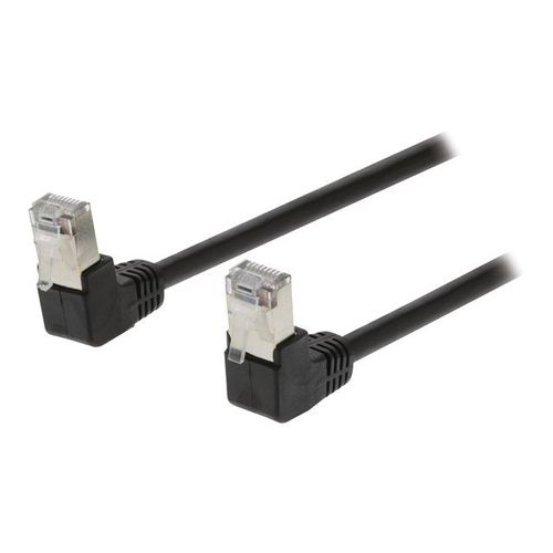 Valueline - Câble réseau - RJ-45 (M) pour RJ-45 (M) - 3 m - SF/UTP - CAT 5e - moulé - noir