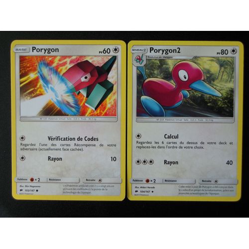 Ombres Ardentes - Porygon (103) + Porygon2 (104/147)