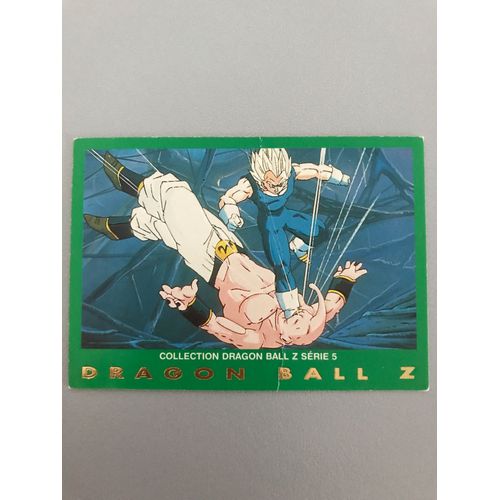 Carte Dragon Ball Z Serie 5 N°81 Vegeta Super Boo