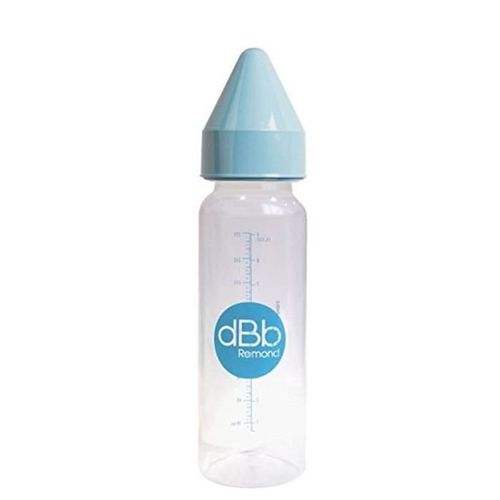 Dbb Remond Biberon Polypropylene Clear 270 Ml " Regul'air " Tétine Non Caoutchouc - System Ciel - S/Bte