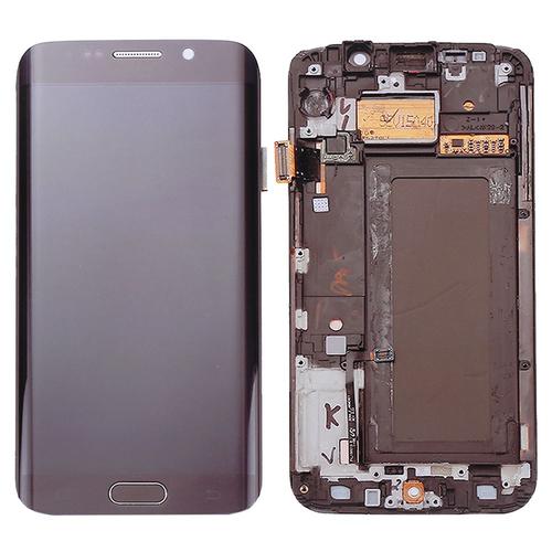 Bleu Ecran Lcd Vitre Tactile Sur Chassîs Pour Samsung Galaxy S6 Edge G925f