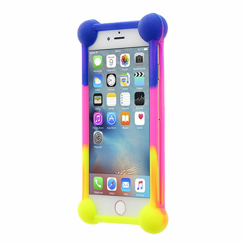 Htc Desire 728 Ultra Edition Coque Bumper Antichoc Multicouleure En Silicone De Qualité By Ph26®