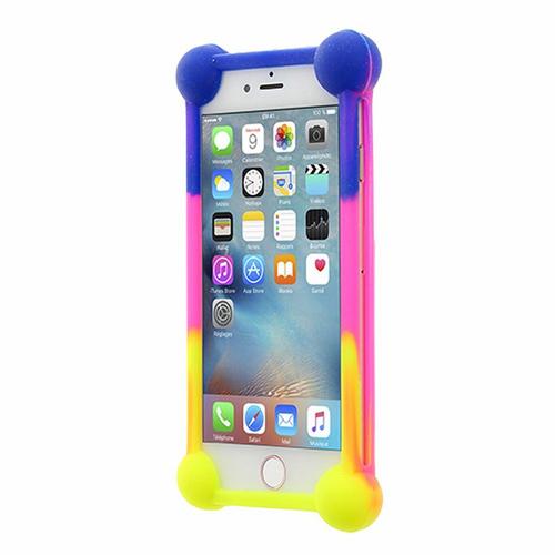 Lg K10 Lte Coque Bumper Antichoc Multicouleure En Silicone De Qualité By Ph26®