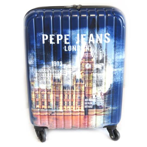 Valise Abs 'pepe Jeans' Marine (London) 55 Cm