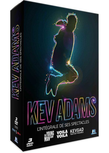 Kev Adams - L'intégrale Des Spectacles : The Young Man Show + Voilà Voilà + Tout Est Possible - Pack