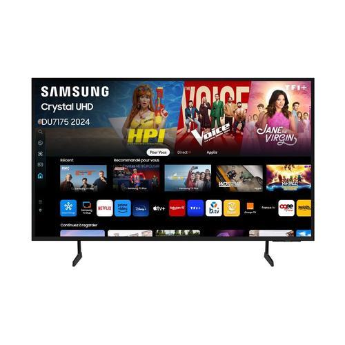 TV Samsung Crystal TQ70DU7105 178 cm 4K Smart TV 2024 Noir