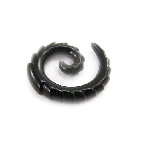 Spirale Acrylique Noir 4 Mm