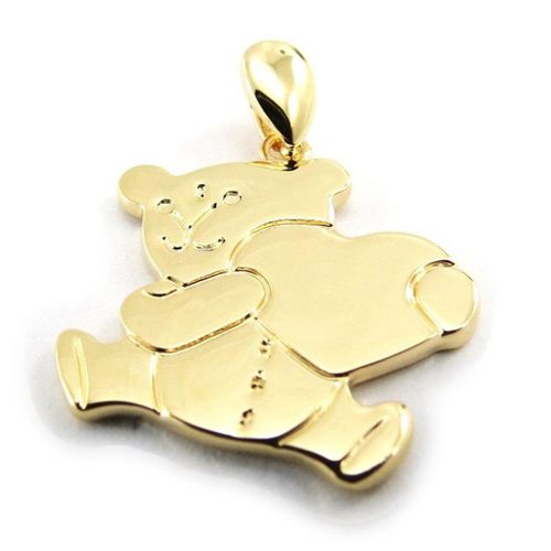 Pendentif Plaqué Or "Teddy" Love