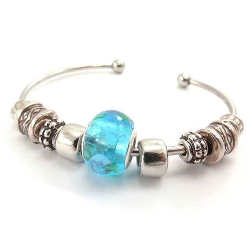 Bracelet Créateur "Minéralia" Turquoise